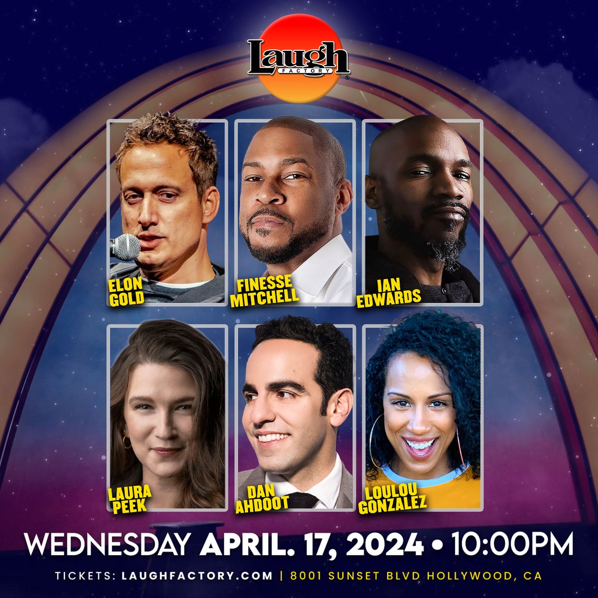 It's gonna be a good night at the Laugh Factory. 🎟️: laughfactory.com/hollywood/date…