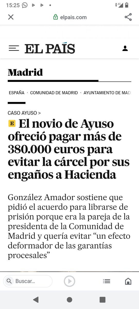 #Ayuso dice ahora que su particular es un delincuente muy honrado y que Hacienda pedirá a la tesorería que le devuelvan 552.000 Euros... Pero de ésto no dice nada..👇