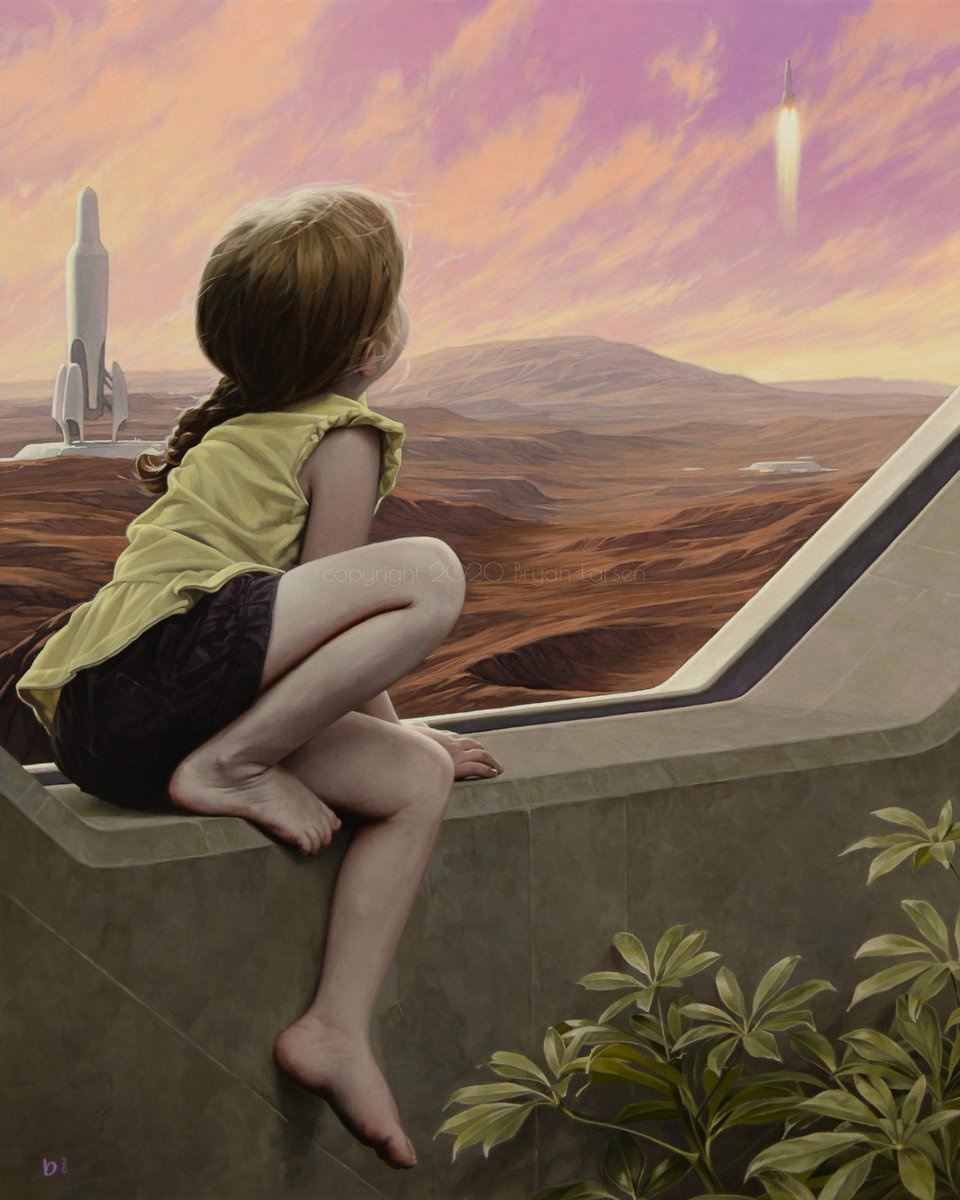 Discovered an incredibly whitepilled artist - <a href="/BryanLarsenArts/">Bryan Larsen</a> today (thank you <a href="/softayes/">Desert Island Systems</a> for sharing!). Here's some of Bryan's work. Give him a follow and a share!