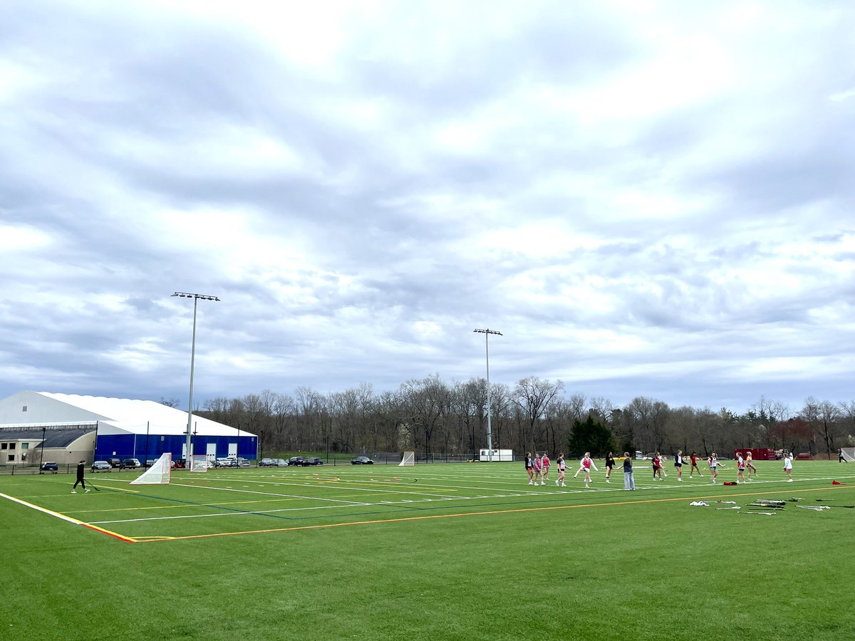 First ever practice on the new Bartlem Park turf field!