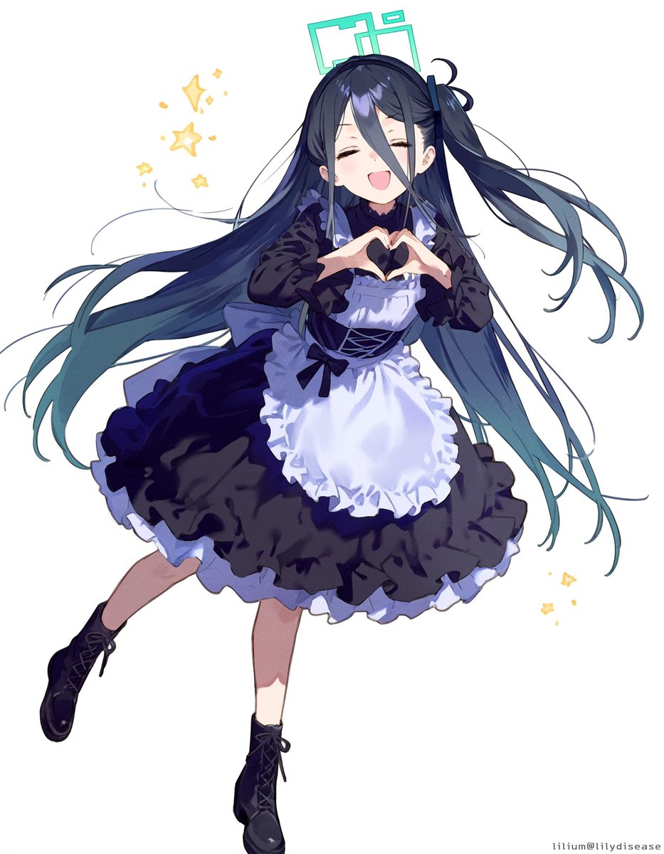 ブルアカ「天童アリス / Tendou ArisuMaid#ブルアカ #BlueArchi」|liliumのイラスト