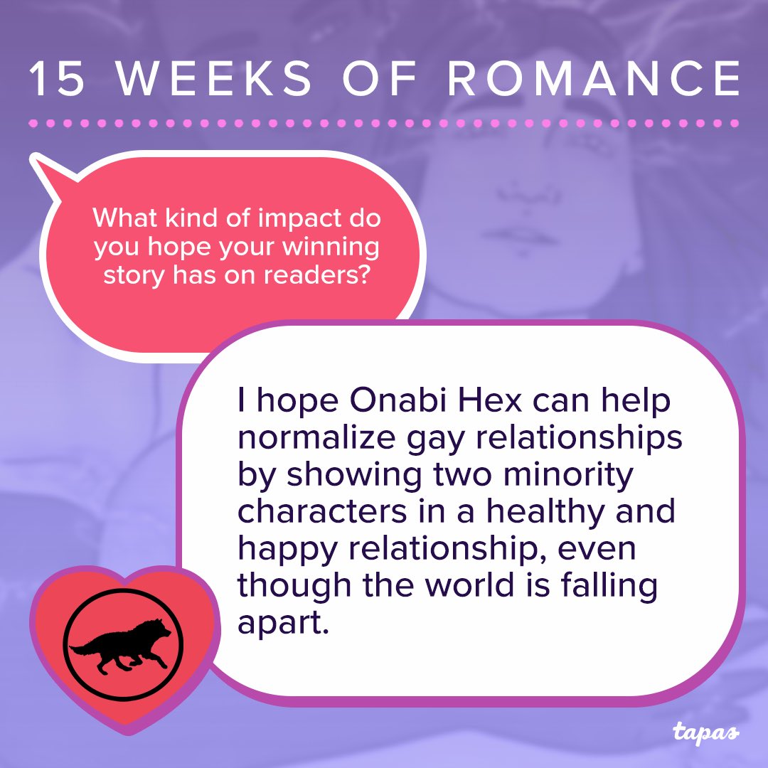 Get to know creator @varzanic , author of True Love on Tapas winning-novel ‘Onabi Hex’ 📖 Find out their favorite reads on Tapas, what helps them write and think creatively, and more 👀➡️ Click to read more ‘Onabi Hex': utm.guru/X-OH-Chat