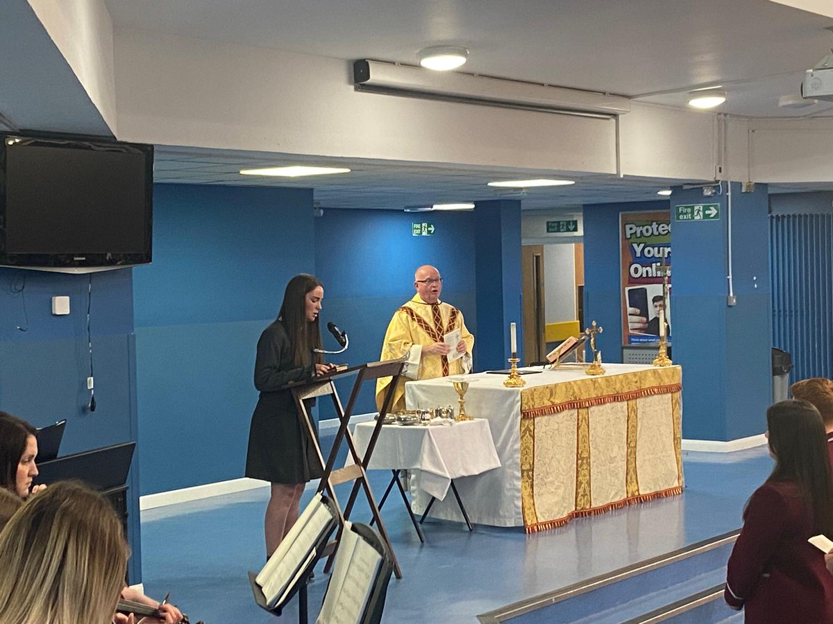 Thank you so much to all the pupils and parents who attended our SQA Mass. Good luck to all of our senior pupils as they embark on their exam diet! We will continue to keep you all in our prayers.