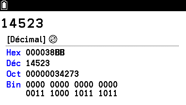 cpierquet's tweet photo. @CasioEduFrance sympa le nouvel outil 'base' et les nouveaux menus contextuels sur la GraphMath+
Mes #btssio vont aimer je pense :-) https://t.co/vDiArTtTH7