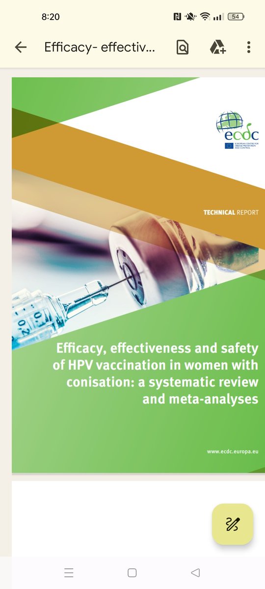 Efficacy, effectiveness and safety of #HPVvaccination in women with conisation #cervicalscreening #cervicalcancer goo.gl/alerts/i8fxMJ #GoogleAlerts