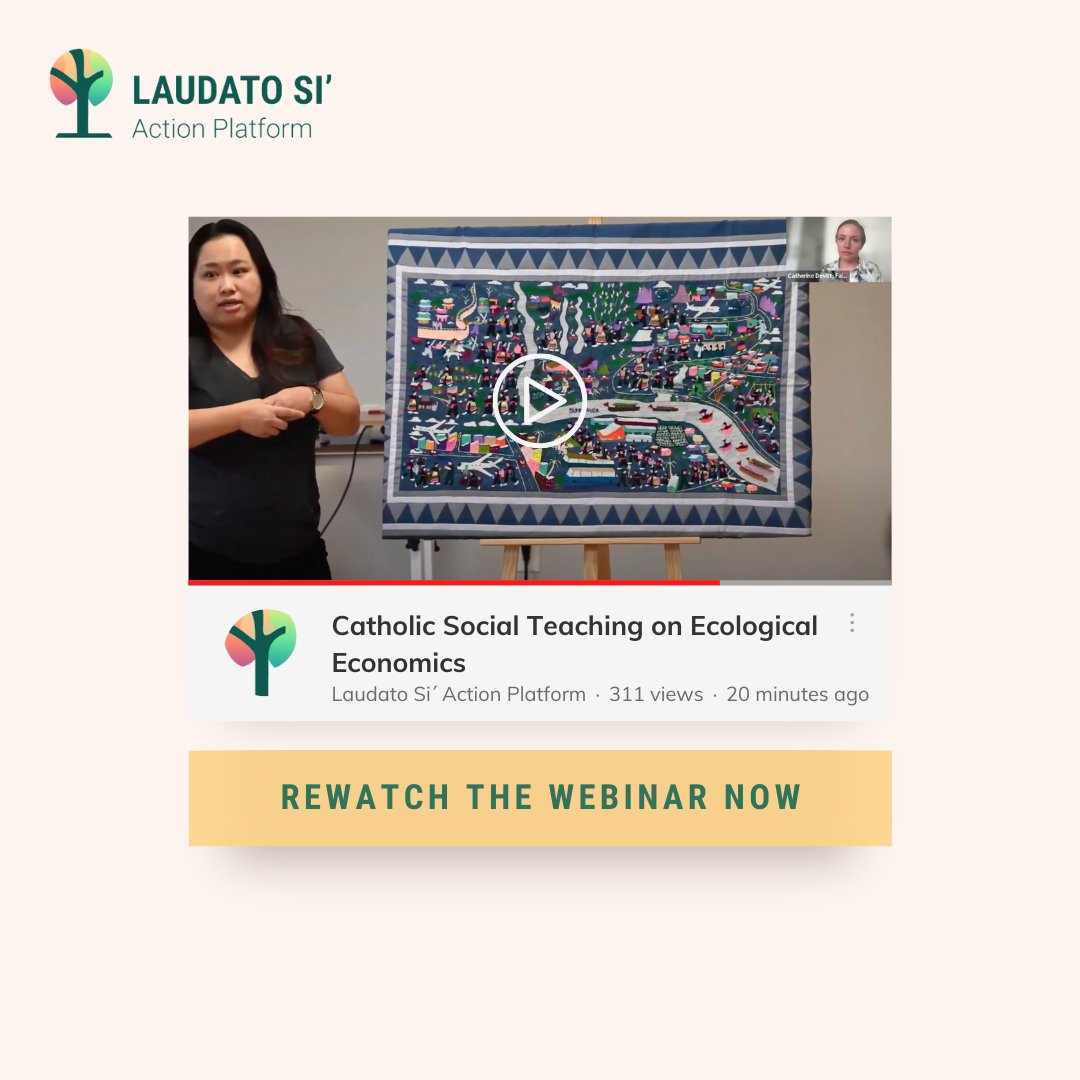 🎥 Missed Our Second Webinar of April? Watch the recording to hear from Dr. Luigino Bruni and Catherine Devitt on the role of faith in shaping a sustainable economic future. Recording: youtube.com/watch?v=wQTafS…