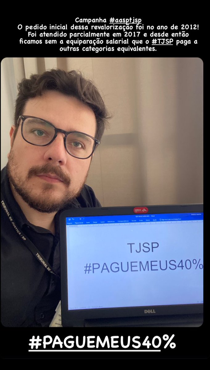 1thiagosimoni's tweet image. #PAGUEMEUS40% Assistente Social e Psicólogos/as do #TJSP #aasptjsp