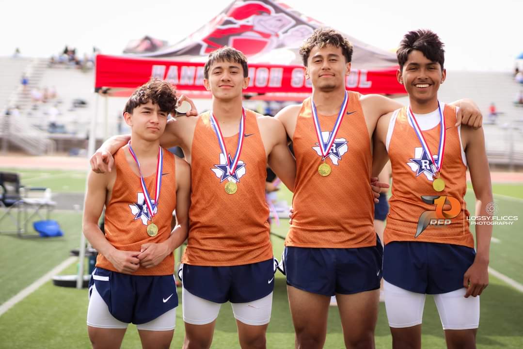 Freshman Izzy Garcia
TJ 🥇40'0" (Area Champion)
HJ🥉5'6"
4x1🥇45.00
4x2🥉1:35.17

4 event medalist Regional Qualifier!
🐆⚡️💪🏽🏆
<a href="/Track_RHS/">RHSTrack&XCountry</a> 
📸 <a href="/LossyFliccs/">CarlosG/Lossy.Fliccs</a>