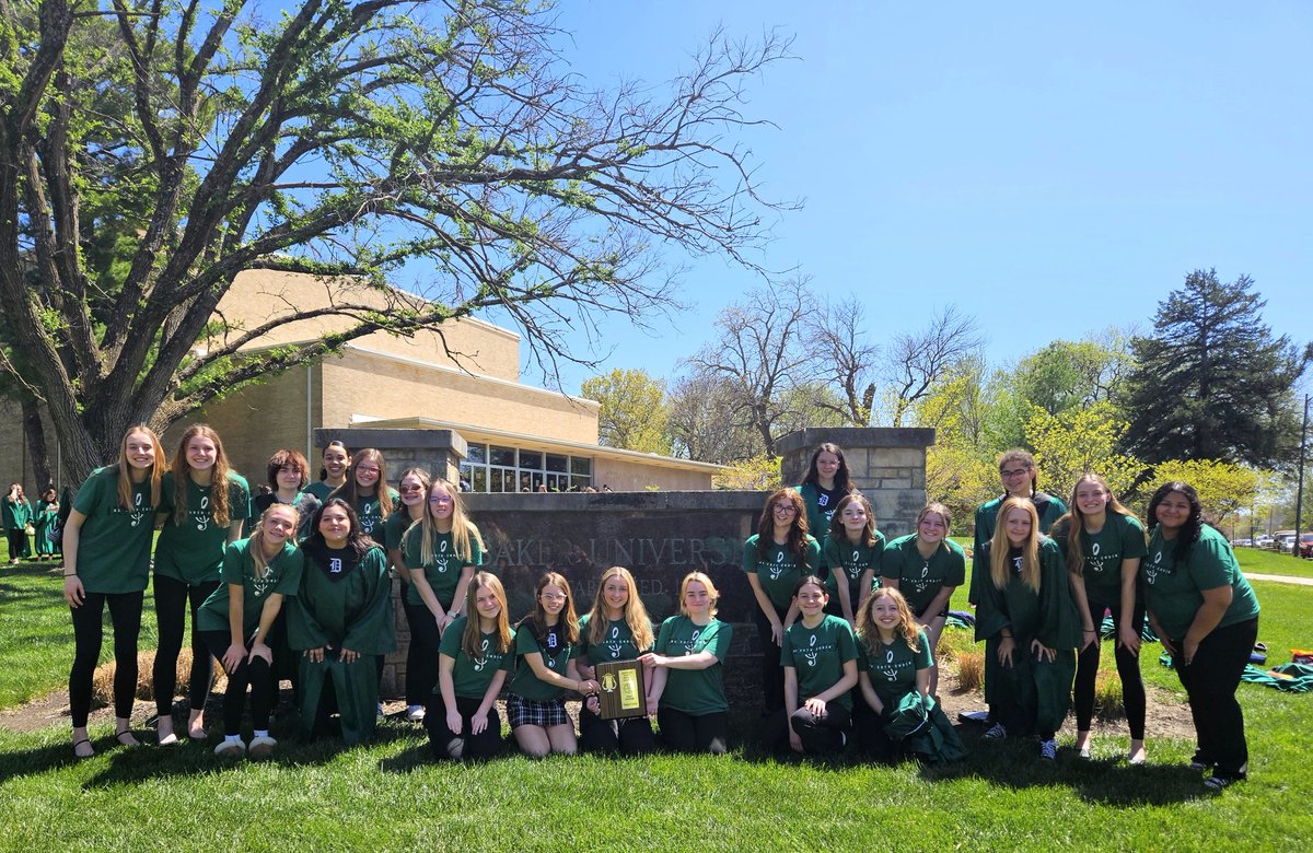 Congrats to De Soto Voce on an outstanding performance and I rating at State Large Group today!