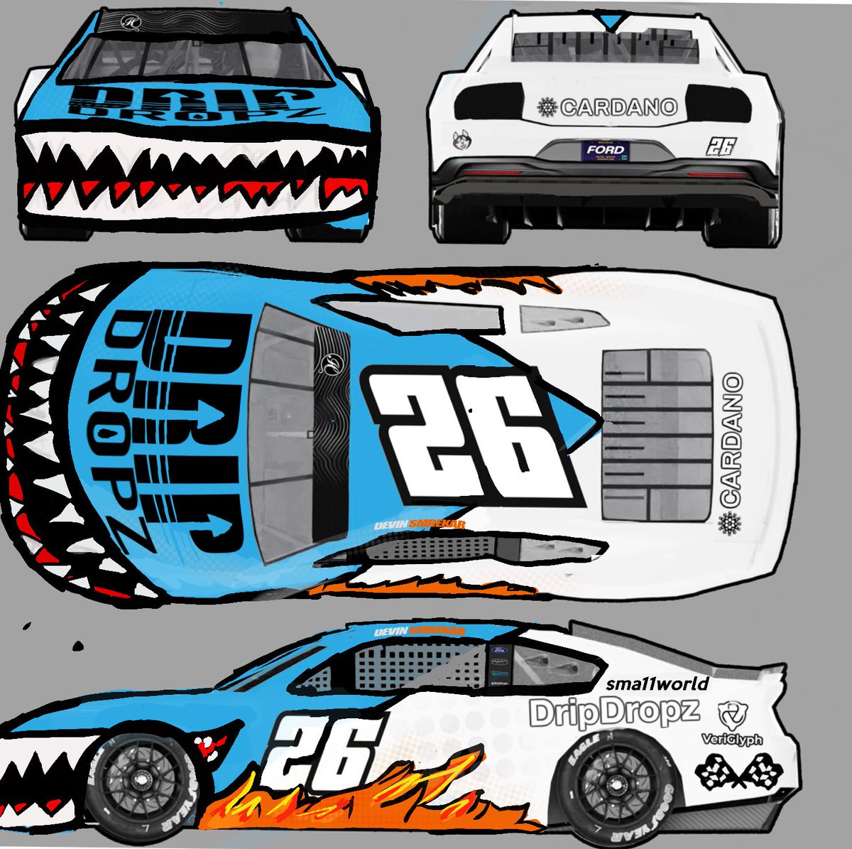 Did someone say crayons?!

Heres my contest submission for @DripDropz_io x @dsmrekar26 for @Murphy_eSports in their upcoming @ASRAiRacing event.

Wish me luck 🫡