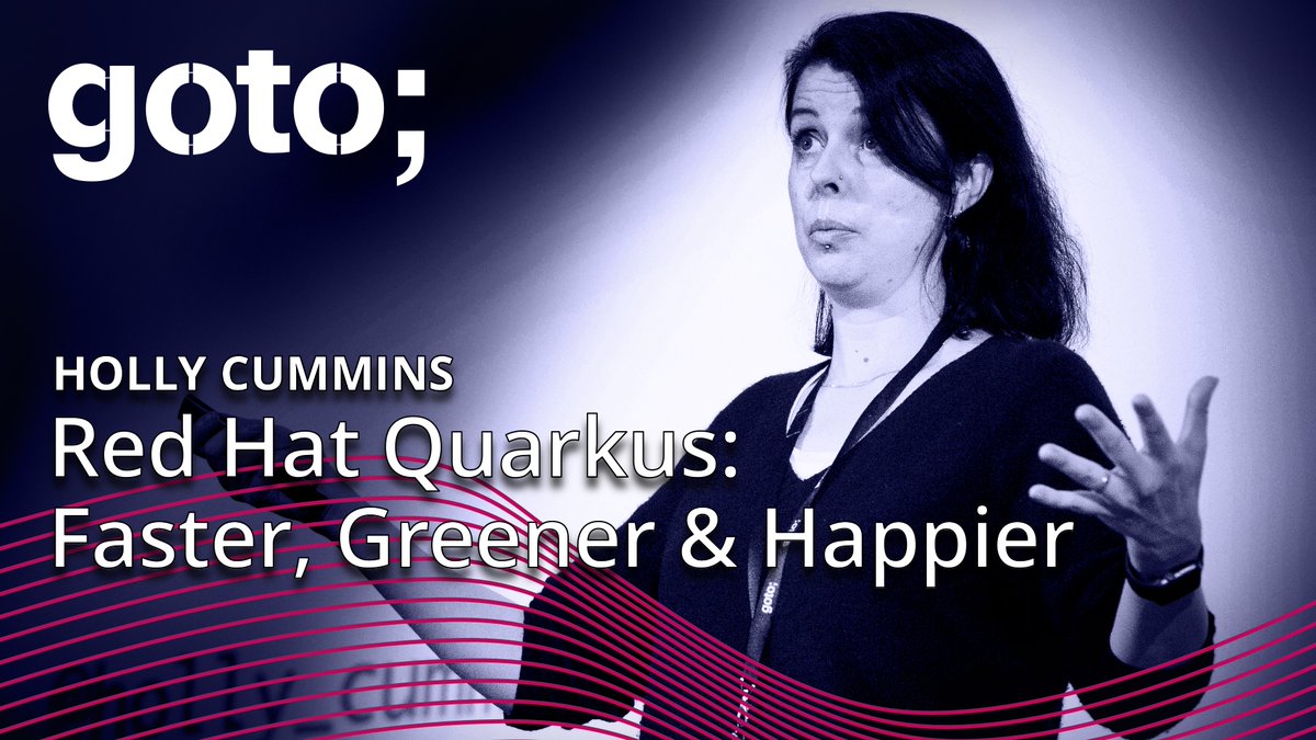 Quarkus revitalizes Java with speed, native binaries, and eco-friendliness. Join @holly_cummins to explore its advanced features and testing prowess. youtu.be/0FhQmHb1kLk?li…