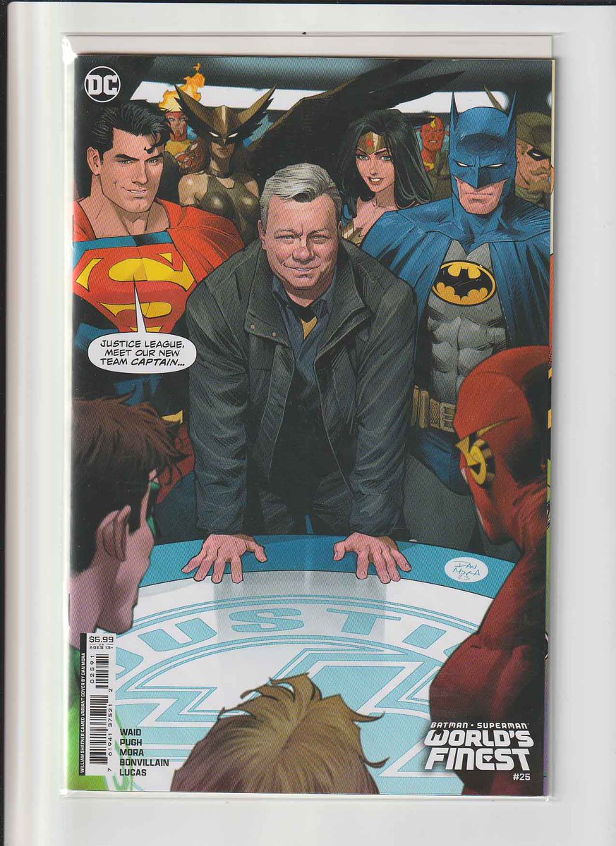 #Batman #Superman #WorldsFinest #25 (2024) #DanMora #WilliamShatner Cameo Variant, #StevePugh Pencils, #MarkWaid Story, Origin of #LexLuthor & #Joker's 1st Meeting 'Joker-Luthor: World's Vilest'  rarecomicbooks.fashionablewebs.com/Batman%20%20Su…   #KeyComicBooks #DCComics #DCU #DCUniverse #KeyIssue