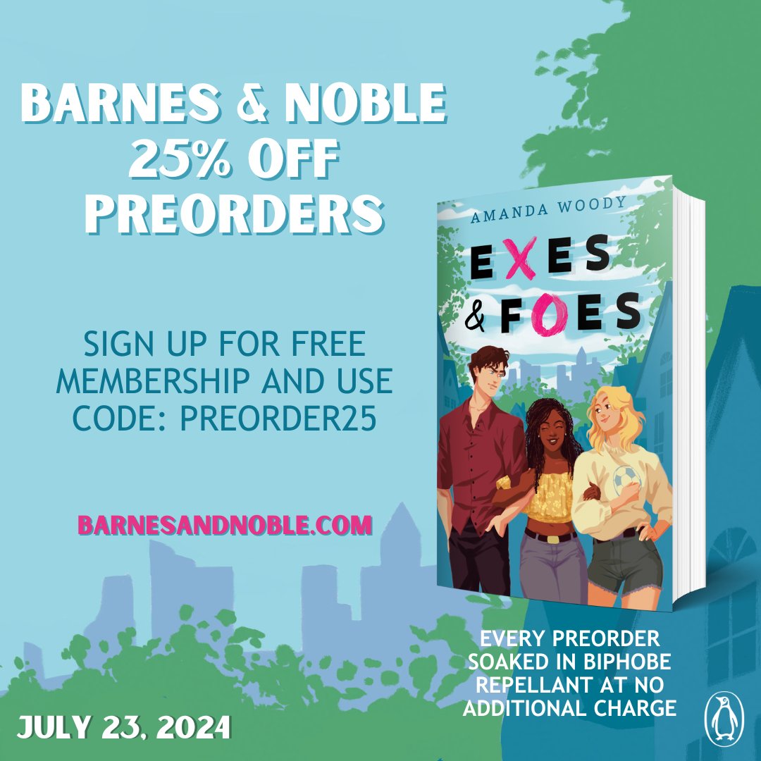 Hey Barnes and Noble people. If you think you'd like a bi4bi story about two estranged best friends who hold a competition for the new girl's heart and then begin to fall for each other...I HAVE ARRIVED