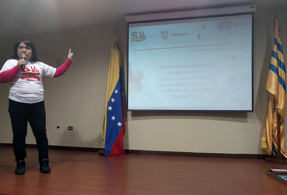 <a href="/OviedoPSUV/">Tito Oviedo</a> #17Abril Primer encuentro de la cartografía político/social de las Grandes Misiones de nueva generación dirigido a Secretarios del <a href="/MSVEnLinea/">Somos Venezuela | MSVEnLinea</a> junto a los Responsables políticos de las Bms Caroní. 
<a href="/NicolasMaduro/">Nicolás Maduro</a> #LaCartografíaSocialNosUne
<a href="/bolivarfbms/">Fundación BMS Bolívar</a> 
<a href="/amarcanopsuv/">Ángel Marcano</a>