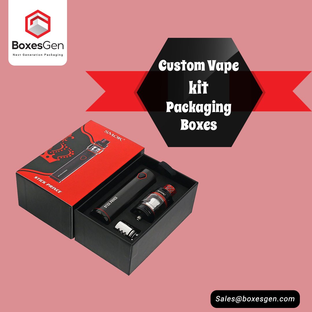 BoxesGen's tweet image. Discover the power of personalized branding with BoxesGen's custom vape kit packaging solutions. Enhance your product's appeal and protect its integrity with our innovative and stylish designs.
#BoxesGen #CustomVapePackaging #VapeKitPackaging #CustomPackaging #PackagingDesign
