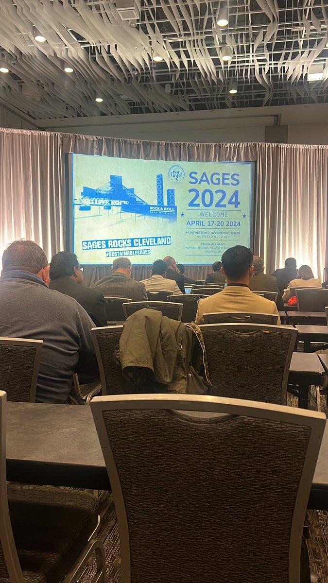 ButiFatima's tweet photo. Happening now ! @SAGES_Updates #SAGES2024 https://t.co/JiEtU3gTDg