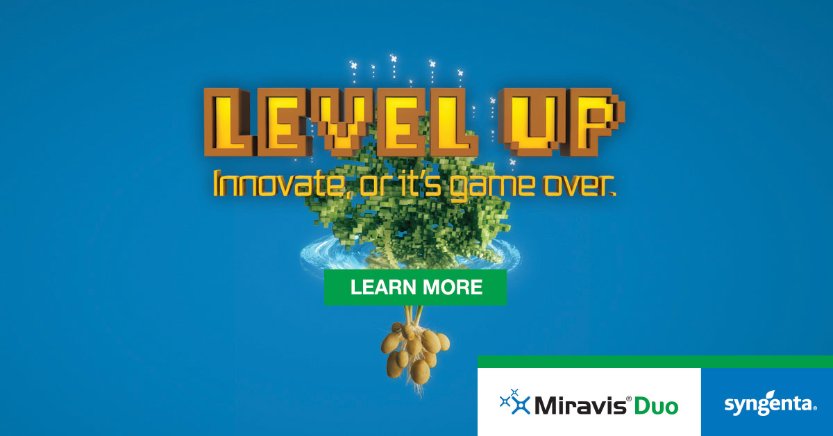 When it comes to protecting your #potato crop this year, you need to level up and innovate. Miravis® Duo foliar fungicide raises the bar by proactively tackling multiple diseases at once. bit.ly/3L1JLjs