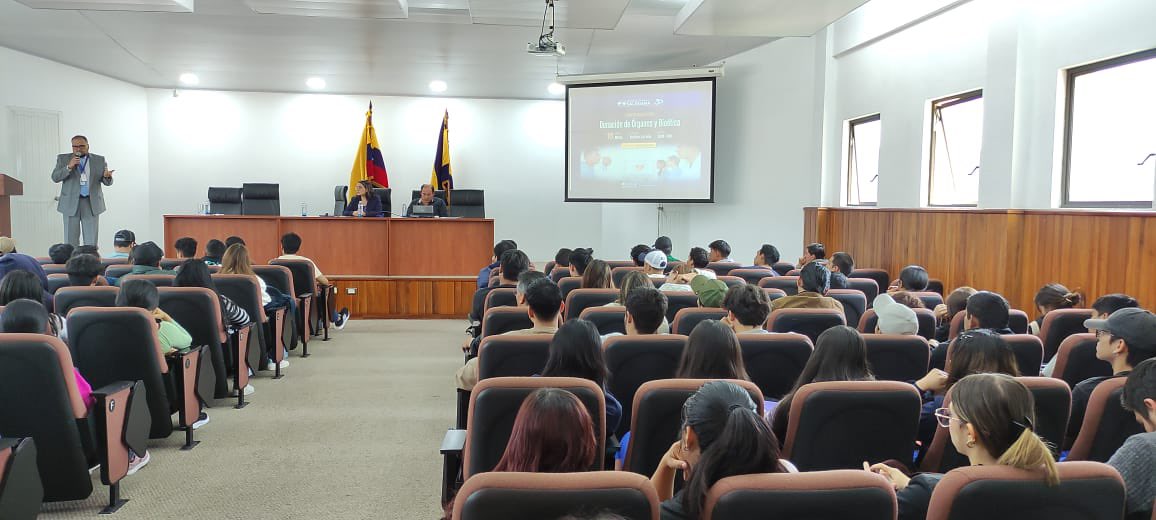 ¡Buenas noticias! La Coordinación Zonal de Cuenca del #INDOT, desarrolló un conversatorio sobre la donación de órganos y tejidos con la participación de la comunidad de la @upsalesianaec. #ElNuevoEcuador 🇪🇨 generamos espacios de diálogo con los  jóvenes, para impulsar la…