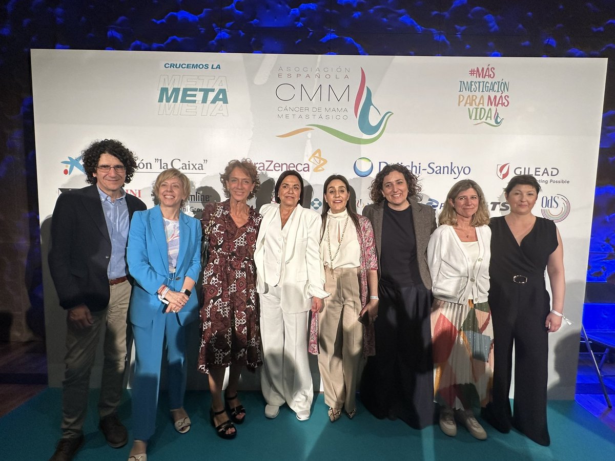 ¡Enhorabuena a todos los ganadores de los 🏆V #PremiosChiara a la investigación en #CáncerMamaMetastásico!👏 Y felicidades a @CMMetastasico por sus 6 años de trabajo en apoyo de la investigación académica para que, juntos, #CrucemosLaMeta @evaciruelos @judithbalmana…