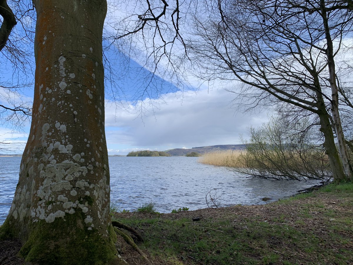 Peaceful here at Loch Leven… 🥰