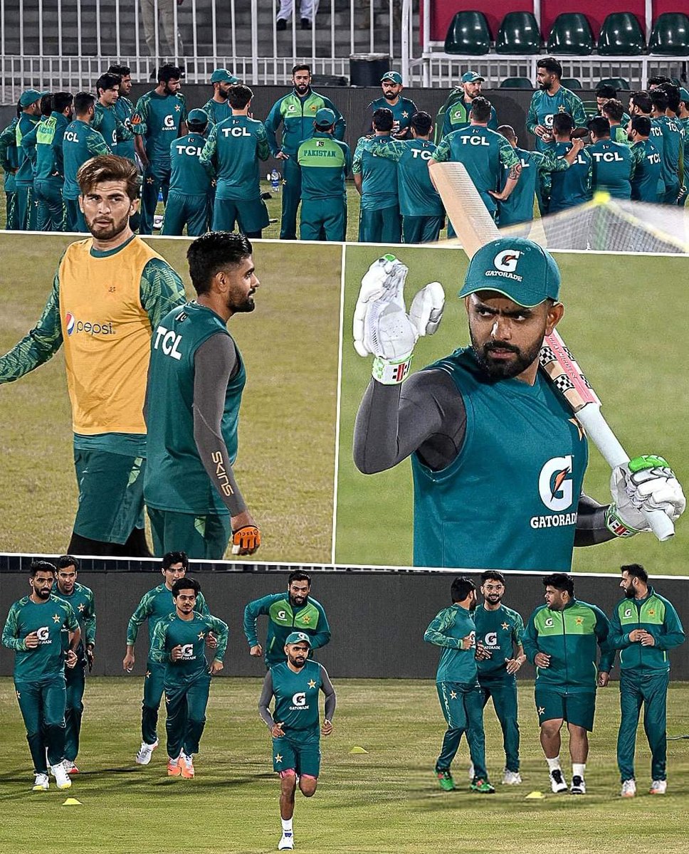 Legends 😍 In One Frame. 
As Pakistan🇵🇰 Take on New Zealand 🇳🇿 For 5 T20. 
1st T20 Will Be played Tomorrow.