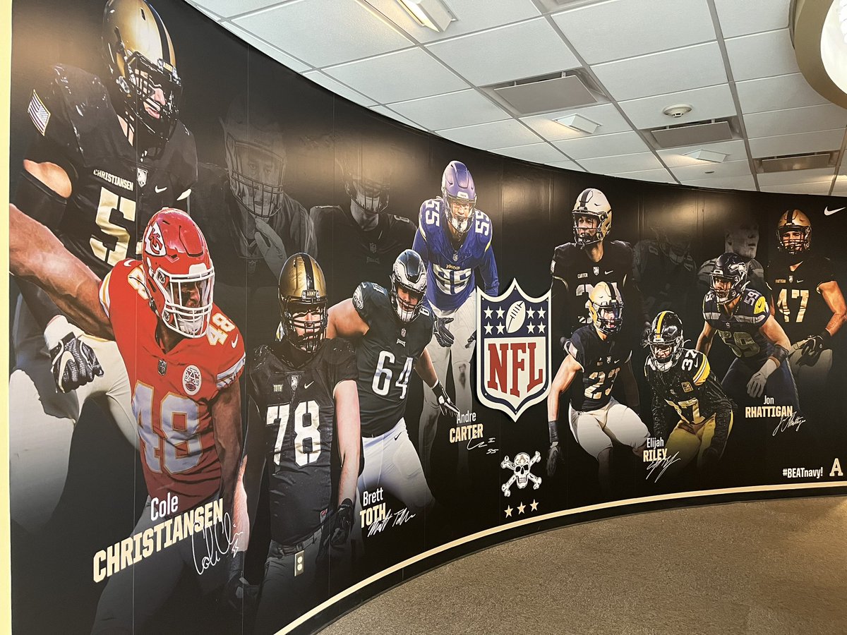 Just a beautiful wall in the Kimsey Center… #GoArmy