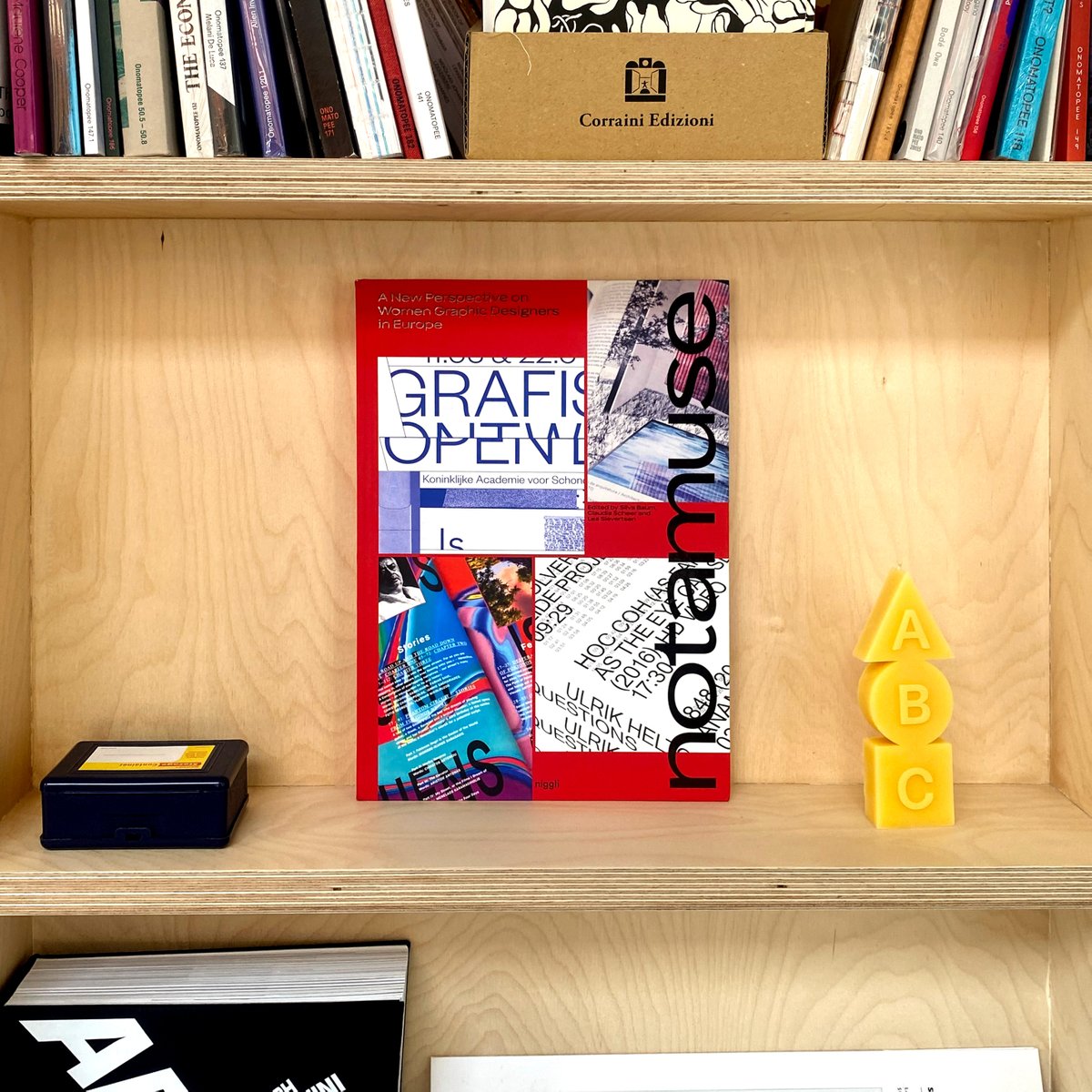 ParcoGallery's tweet photo. Notamuse
A New Perspective on Women Graphic Designers in Europe

As a response to the predominantly male presence in the design scene, this book exclusively presents works by exceptional female designers.

@niggliverlag https://t.co/dC8ODgXN6W