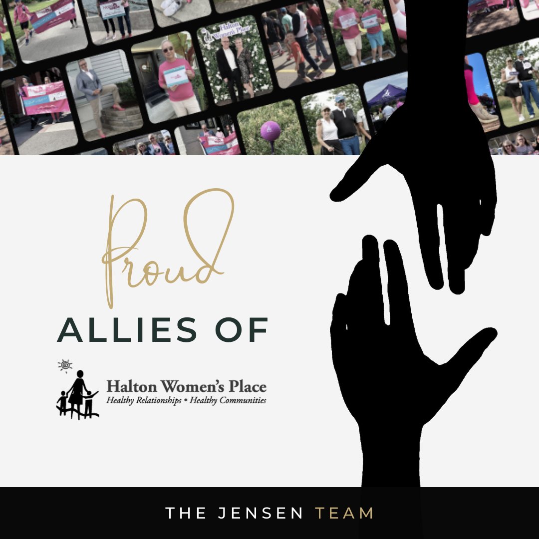 In alignment with our core values and as a tangible expression of our dedication, for every referral you entrust to our team, we pledge to make a donation to Halton Women's Place in your name. #endvaw #haltonwomensplace