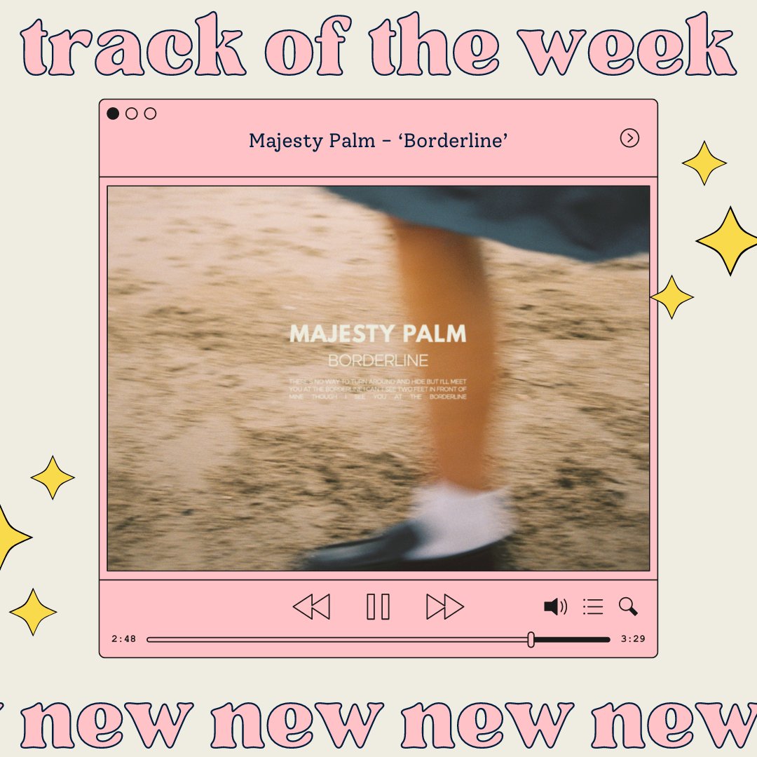 Track of The Week: Majesty Palm - 'Borderline'. Majesty Palm have released their new single 'Borderline'. From the intro, 'Borderline' has me hooked with dreamy synths. As builds and grows, it ends fully cemented as an anthemic ballad. Check out @majestypalmband