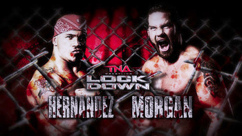 4/17/2011

Matt Morgan defeated Hernandez in a Steel Cage Match at Lockdown from the US Bank Arena in Cincinnati, Ohio.

#TNA #ImpactWrestling #Lockdown #MattMorgan #Hernandez #LAX #SteelCageMatch