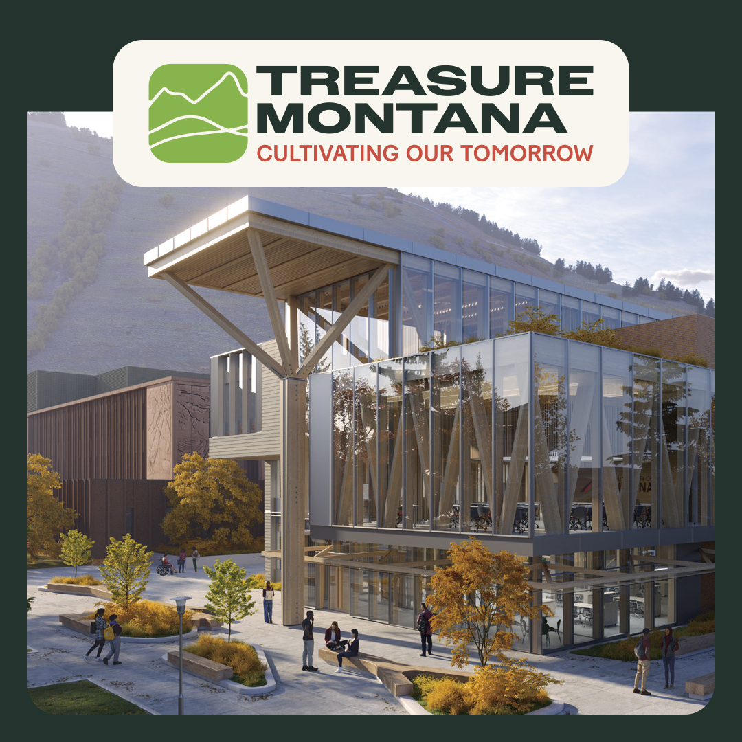 Excited to announce #TreasureMontana, a @FCFCMontana campaign for a new building to serve as @umontana 's hub for environment & conservation! The space will enrich teaching, learning & research to address critical issues facing MT & the American West. ➡️TreasureMontana.org