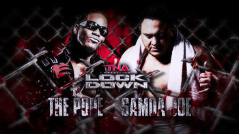 4/17/2011

Samoa Joe defeated The Pope in a Steel Cage Match at Lockdown from the US Bank Arena in Cincinnati, Ohio.

#TNA #ImpactWrestling #Lockdown #SamoaJoe #SamoanDynasty #JoeJoeJoe #ThePope #ElijahBurke #SteelCageMatch