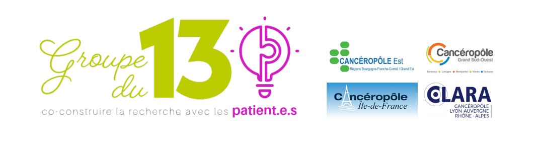 Offre de stage de M2 sur la recherche en santé "faite avec" : // G13https://www.canceropole-idf.fr/wp-content/uploads/2024/04/g13-fiche-stage-2024.pdf