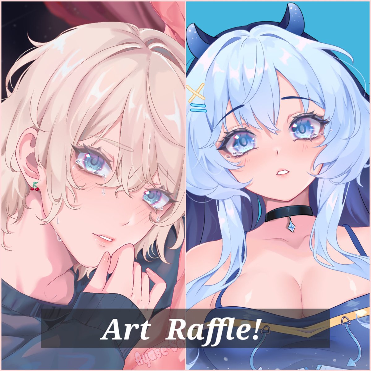 ₊♡SPRING ART RAFFLE ♡₊ Prize will be a bust up of your oc/model!🩵 to enter : • follow • like + rt (no QRT) • reply with your oc/model (optional) 🌸Ends May 3rd🌸 #artraffle #DigitalArtist