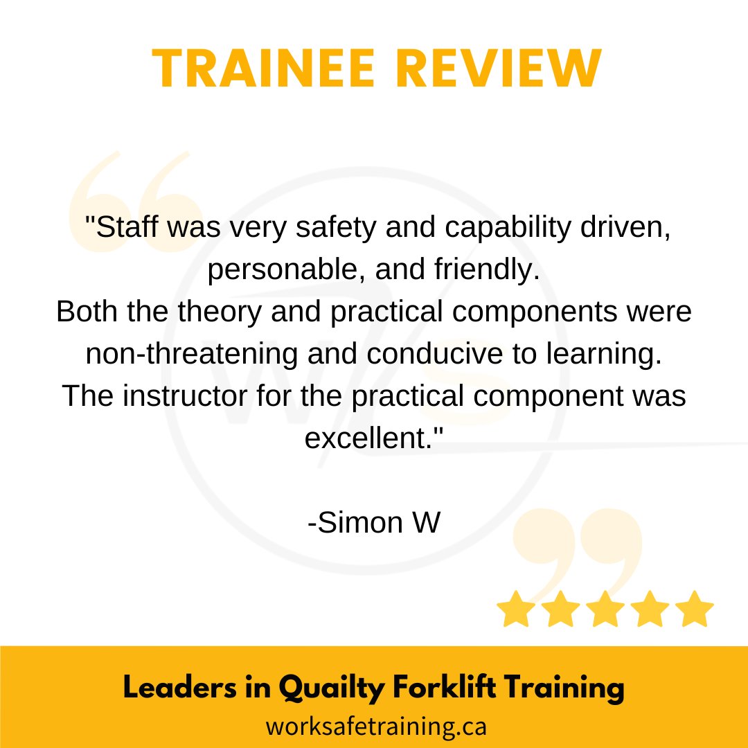worksafetrain's tweet photo. We are your Forklift Safety Solution.
https://t.co/hdBUpyw3rJ
#forklifttraining #forkliftdriver #job #jobs #safetytraining #forklift #canadajobs  #workincanada #customerexperience #TorontoJobs #forkliftjobs #careeropportunities #hiring #studentjobs #newcomerservices #studyandwork https://t.co/4qTPmaKGVU
