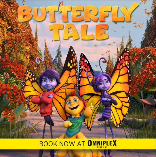 🦋Just wing it!🦋 #ButterflyTale opens in @omniplexcinema on Friday 19 April. Book Now: omniplex.ie/whatson/movie/… #OmniplexMahonPoint #ButterflyTale #ThatsThePoint