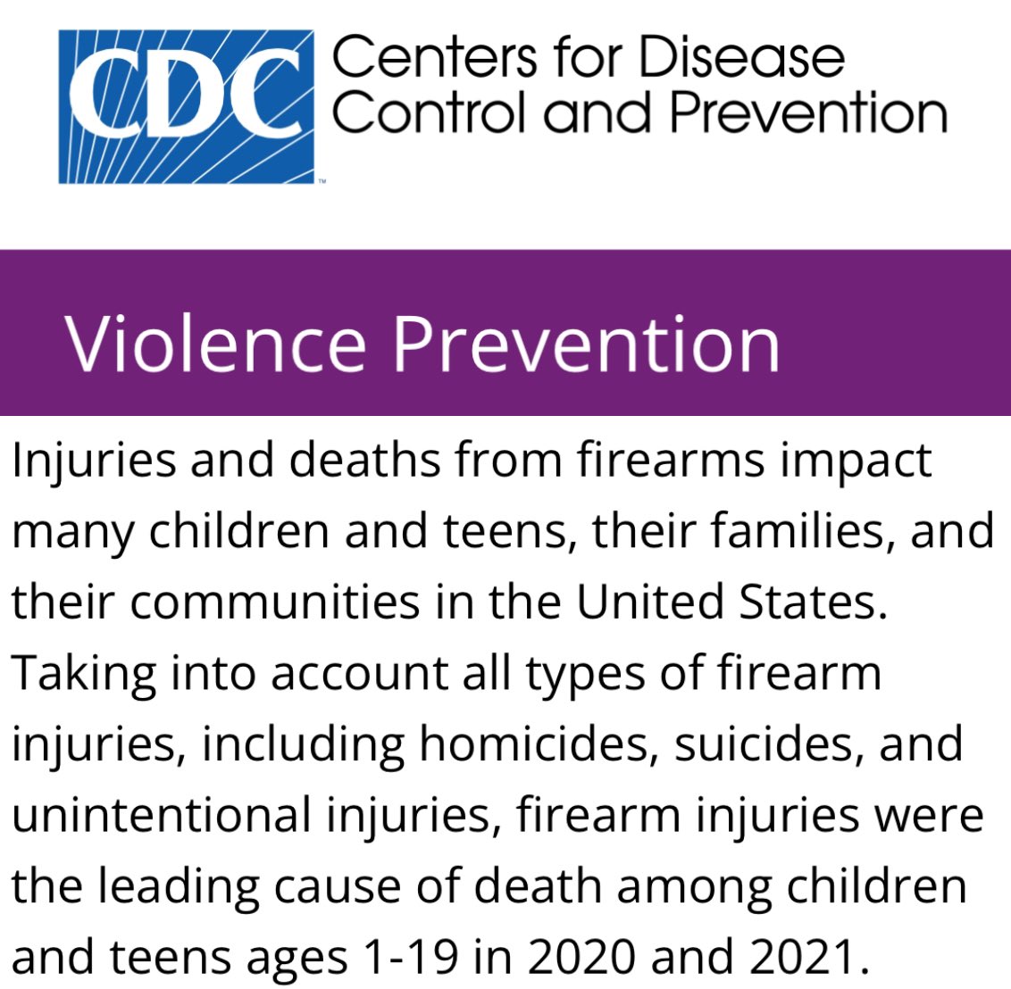 @USCons_Amend_II I know your Google search must have been super duper extensive, but did you ever consider breaking down the categories of “unintentional accidents” “homicides” and “suicides”…? Here’s a statement from the source YOU used above: