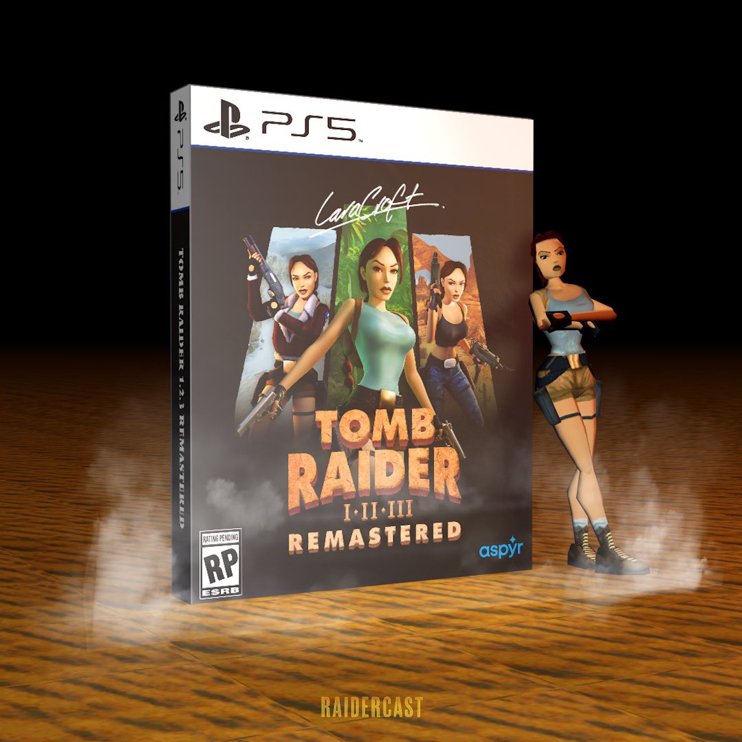 Still hoping for a physical release btw 🥰 #TombRaiderRemastered