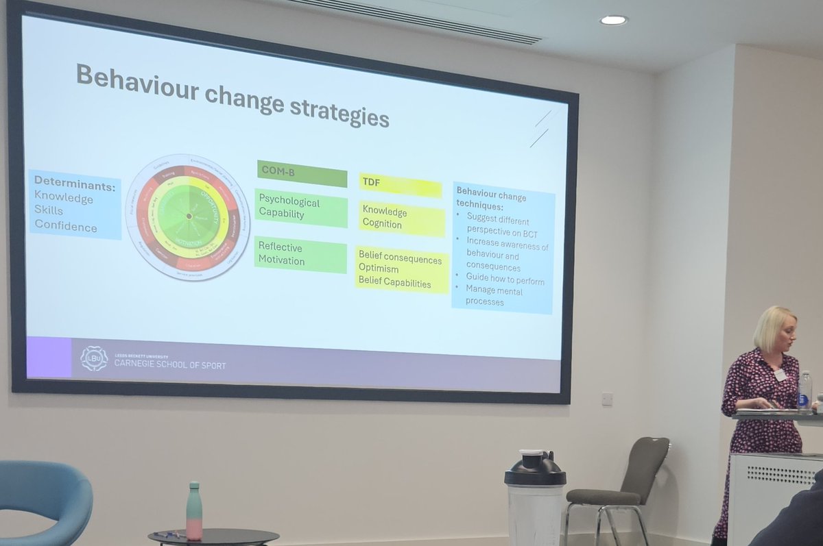 Insightful potential solutions and ideas proposed by <a href="/DrJHargreaves/">Jackie Hargreaves</a> this afternoon to overcome the challenges that health care professionals face with prescribing physical activity to patients <a href="/Carnegie_Sport/">Carnegie School of Sport</a> #ActiveLifestylesSpringConference2024