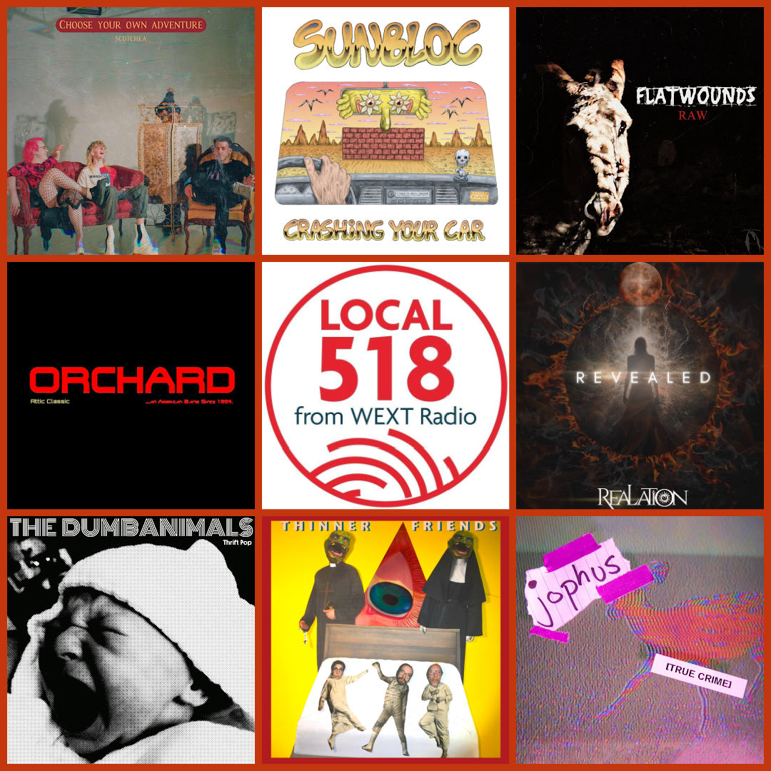 AndyGregory518's tweet photo. My @Local518Music Show on @WEXTRadio Thursday 04/18 at 9pm has #music by Thinner Friends | @koryjophus | @sunblocband | @reaLation1 | Flatwounds | @TheDumbAnimals1 | @ScotchkaNY plus the #AtticClassic "Cold" from modern rock band ORCHARD's 2011 demo CD https://t.co/SKh0p9ozUL