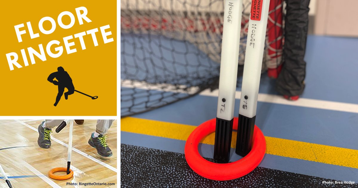 Floor Ringette starts in May! Have you wanted to try Ringette but maybe aren't the most comfortable on ice? Here's your opportunity! No experience necessary, equipment provided. Helmets with cages and gloves are recommended. For ages 8-15. REGISTER: ow.ly/VLaE50RhwC0