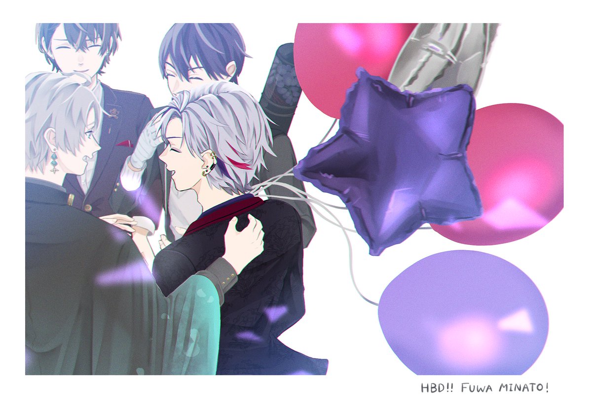 - ̗̀ 🥂𝐻𝑎𝑝𝑝𝑦𝑏𝑖𝑟𝑡ℎ𝑑𝑎𝑦🎂  ̖́-

 #不破湊生誕祭2024
 #絵スコート