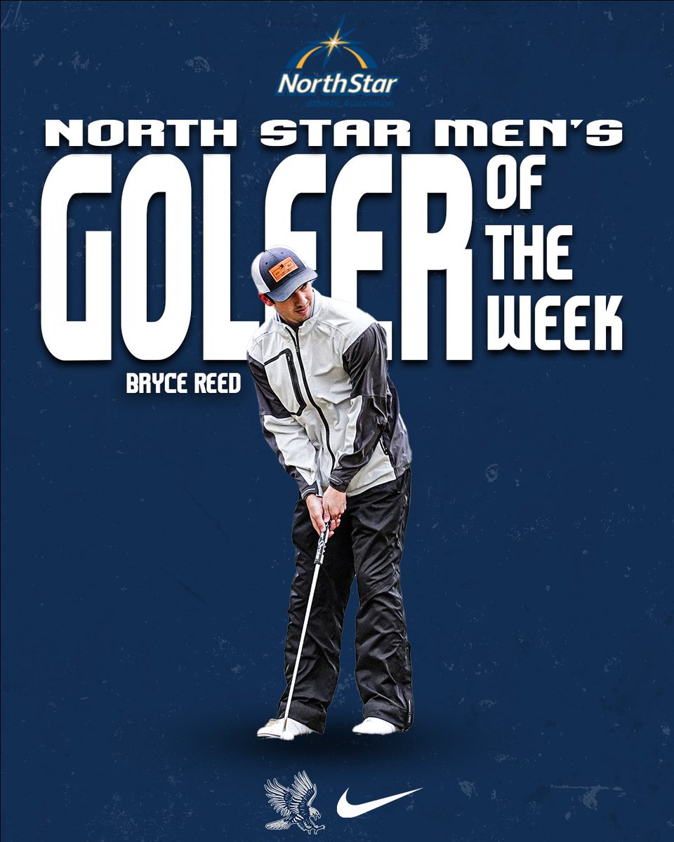 dsubluehawks's tweet image. 🏆| Bryce Reed has been named the NSAA Men's Golfer of the Week for his rounds at the Dakota Wesleyan and Dickinson State Spring Invites

Check out the details here↙️
playnorthstar.com/news/2024/4/16…

#HawksAreUp