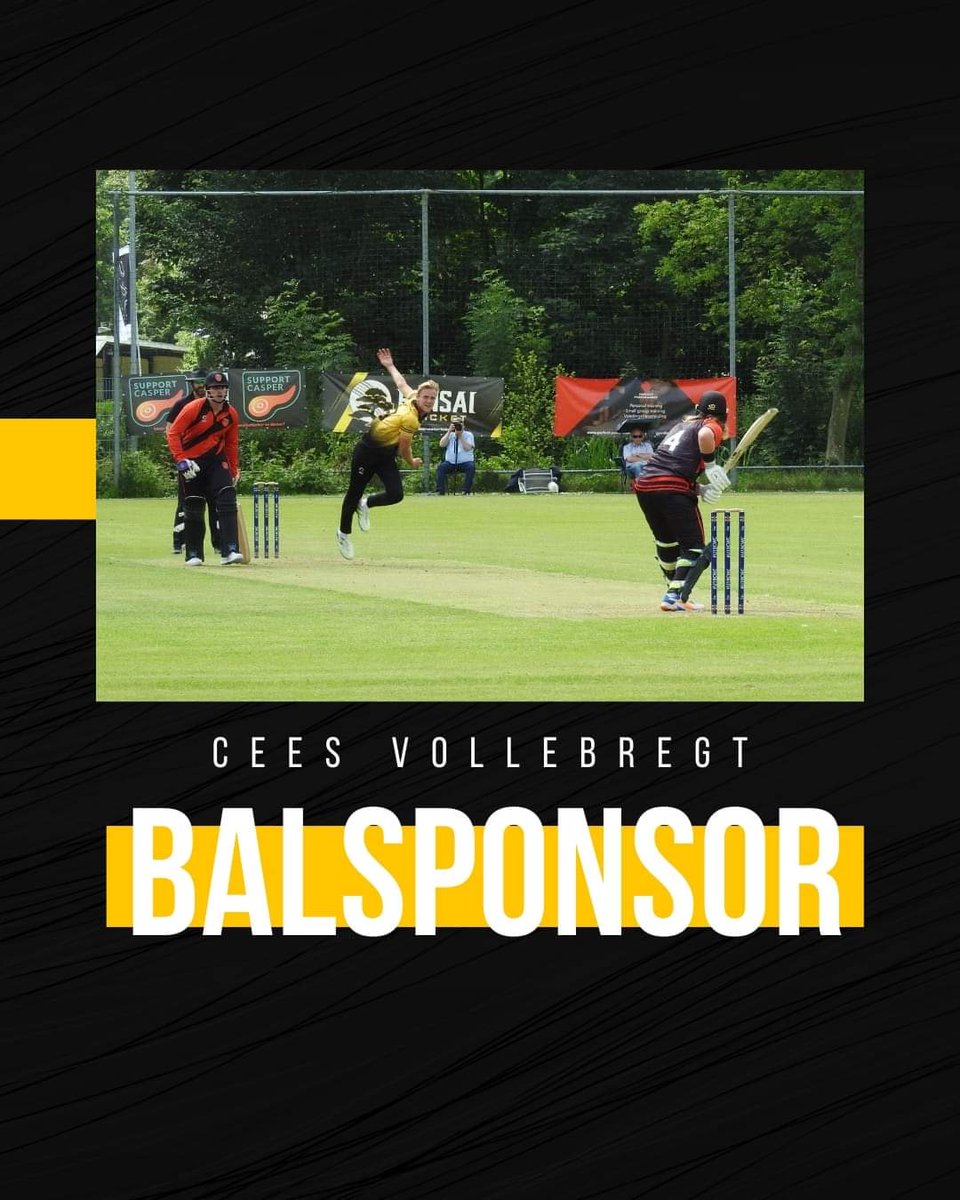 excelsior20's tweet photo. 🏏🚨Cricketseizoenstart🚨🏏

Deze zaterdag drie  T20 wedstrijden.
De eerste bal wordt om 10.00 uur gebowld vanaf 16.00 uur draait DJ Stef muziek.
Veel dank aan de balsponsoren John en Cees!

🕰Programma:  
10.00 Excelsior'20 vs Punjab
14.00 Punjab vs VOC
17.00 Excelsior'20 vs VOC https://t.co/s8QTEOPKb9