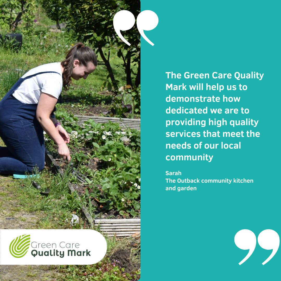 Our Green Care Quality Mark accreditation has helped 100's of care farms It provides users with trust, gives access to greater funding + ensures your services meet professional standards✅ The price will be increasing from £60 - £100 from May. Get involved shorturl.at/hwDV4