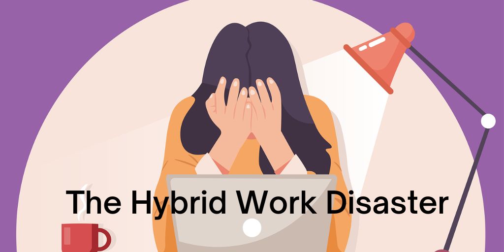 Hybrid working - the lazy fudge that satisfies no-one. pmresults.co.uk/the-hybrid-wor… #futureofwork #hybridwork #remotework