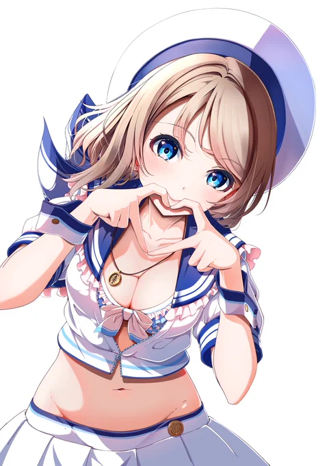 あげたばっかりの絵もあるけど曜ちゃん指ハートシリーズちゅきちゅき 