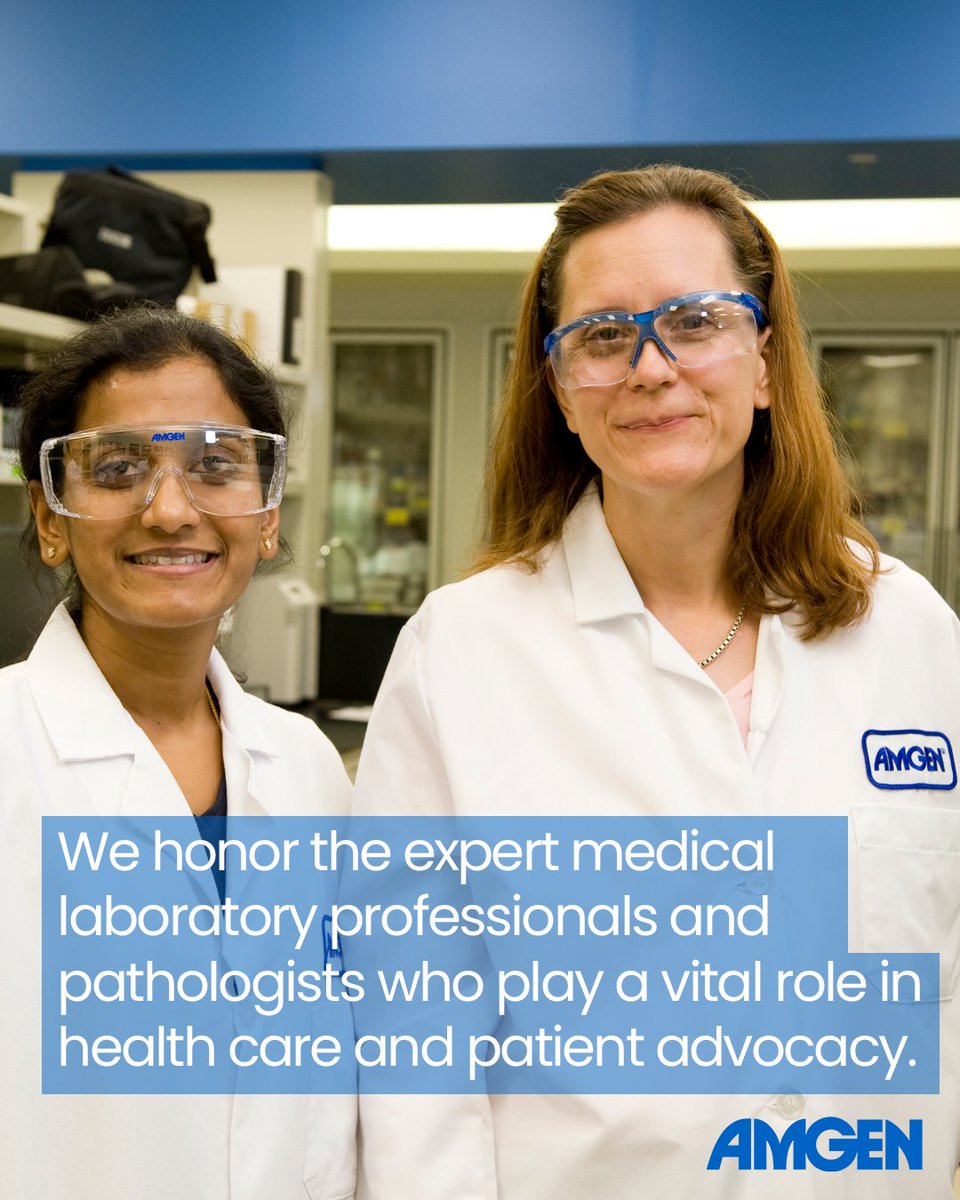 This #LabWeek, join us in celebrating the dedicated medical laboratory professionals & pathologists around the world whose expertise is indispensable for people with cancer. We thank you for your tremendous contributions to patient care!🔬🧪