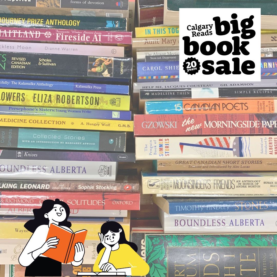 Do you have gently used books you’d like to donate to a good cause? Proceeds of #CalgaryReadsBigBookSale support early literacy partners helping children learn to read with confidence & joy! @calgaryreads

Learn all about dropping off your book donations: bigbooksale.ca/donate-books