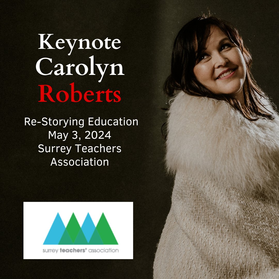 I am so excited to be the keynote speaker at the Surrey Teacher's Association Convention May 3, 2024. I will be presenting in person at the Bell Centre. Don't delay Surrey Teachers, sign up today!